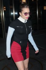 LADY GAGA Leaves Her Hotel in New York 05/15/2017