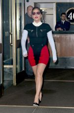 LADY GAGA Leaves Her Hotel in New York 05/15/2017