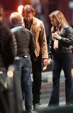 LADY GAGA on the Set of Star Is Born in Los Angeles 05/05/2017
