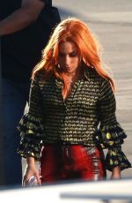 LADY GAGA on the Set of Star Is Born in Los Angeles 05/22/2017