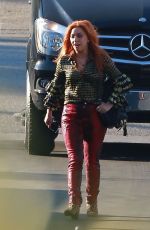 LADY GAGA on the Set of Star Is Born in Los Angeles 05/22/2017
