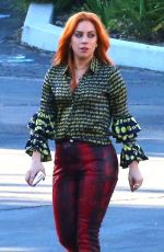 LADY GAGA on the Set of Star Is Born in Los Angeles 05/22/2017