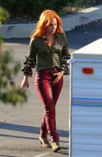 LADY GAGA on the Set of Star Is Born in Los Angeles 05/22/2017