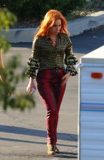 LADY GAGA on the Set of Star Is Born in Los Angeles 05/22/2017