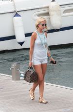 LADY VICTORIA HERVEY Out in Cannes 05/18/2017