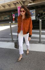LAETITIA CASTA Arrives at Nice Airport 05/21/2017