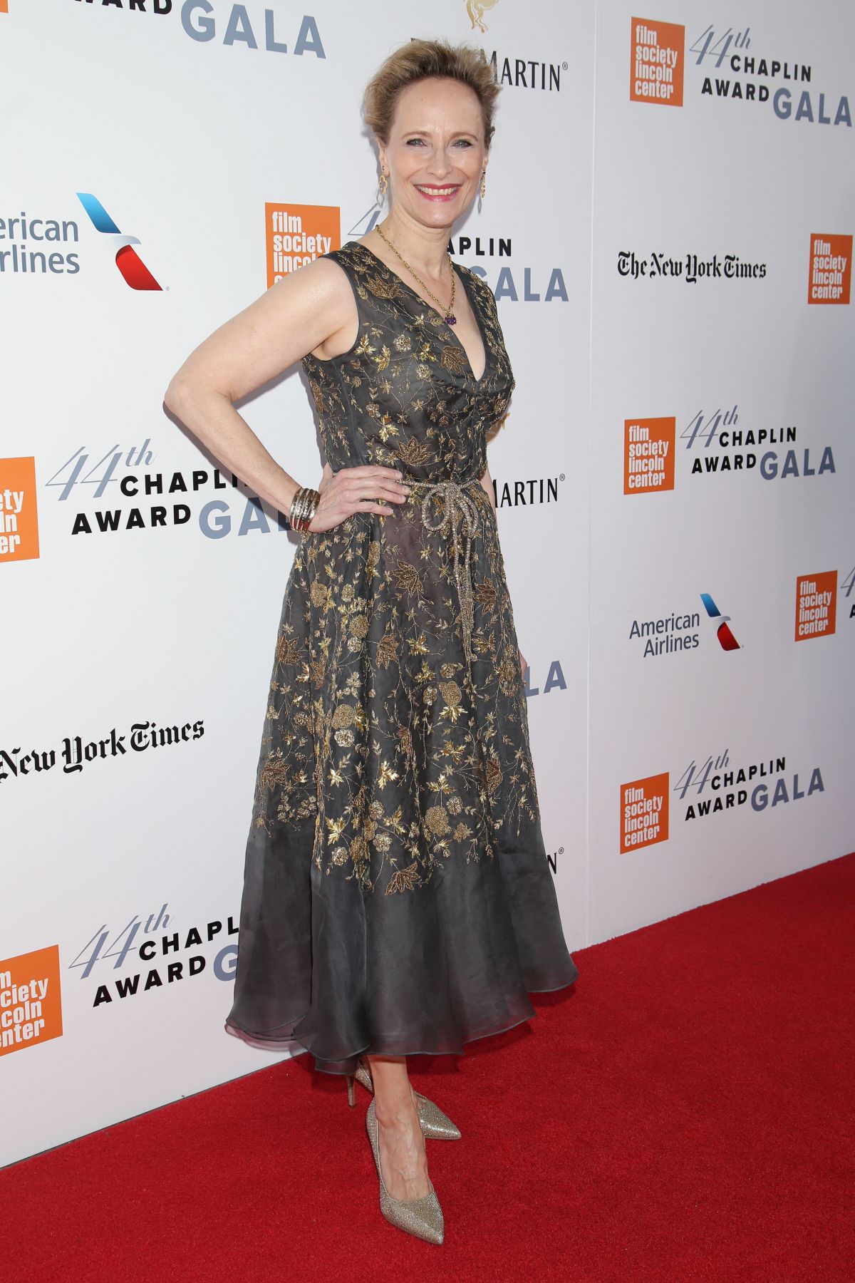LAILA ROBINS at 44th Chaplin Award Gala in New York 05/08/2017