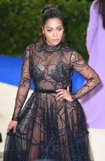 LALA ANTHONY at 2017 MET Gala in New York 05/01/2017