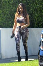 LALA ANTHONY in Tights Out in West Hollywood 05/23/2017