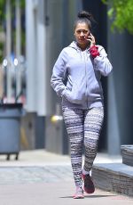 LALA ANTHONY Out and About in New York 05/15/2017