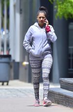 LALA ANTHONY Out and About in New York 05/15/2017