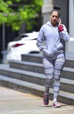 LALA ANTHONY Out and About in New York 05/15/2017