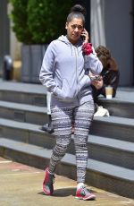 LALA ANTHONY Out and About in New York 05/15/2017