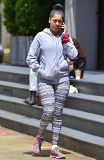 LALA ANTHONY Out and About in New York 05/15/2017