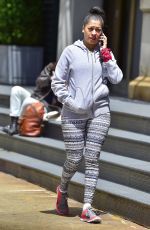 LALA ANTHONY Out and About in New York 05/15/2017