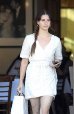 LANA DEL REY Out and About in West Hollywood 05/23/2017
