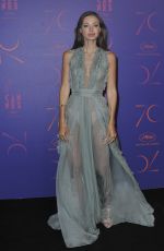 LARA LIETO at Cannes Film Festival 70th Anniversary Dinner 05/23/2017
