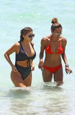 LARSA PIPPEN in Bikini at a Beach in Miami 05/10/2017
