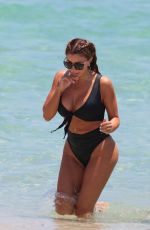LARSA PIPPEN in Bikini at a Beach in Miami 05/10/2017