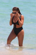 LARSA PIPPEN in Bikini at a Beach in Miami 05/10/2017