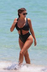 LARSA PIPPEN in Bikini at a Beach in Miami 05/10/2017