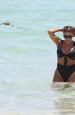 LARSA PIPPEN in Bikini at a Beach in Miami 05/10/2017