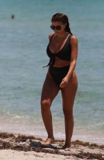 LARSA PIPPEN in Bikini at a Beach in Miami 05/10/2017