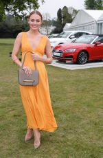 LAURA HADDOCK at Audi Polo Challenge at Coworth Park in Ascot 06/06/2017
