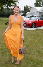 LAURA HADDOCK at Audi Polo Challenge at Coworth Park in Ascot 06/06/2017