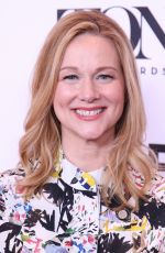 LAURA LINNEY at 2017 Tony Awards Meet the Nominees Press Junket in New York 05/03/2017