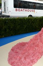 LAURA OSNES at 2017 MET Gala in New York 05/01/2017