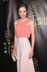 LAURA OSNES at 32nd Annual Lucille Lortel Awards in New York 05/07/2017