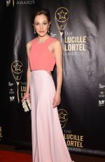 LAURA OSNES at 32nd Annual Lucille Lortel Awards in New York 05/07/2017