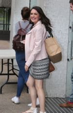 LAURA TOBIN Leaves ITV Studios in London 05/30/2017