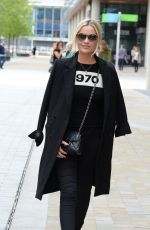 LAURA WHITMORE Arrives at BBC Radio in Manchester 05/22/2017