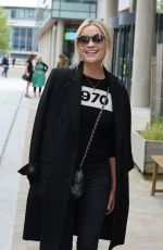 LAURA WHITMORE Arrives at BBC Radio in Manchester 05/22/2017