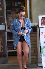 LAUREN GOODGER Out and About in Epping 05/25/2017