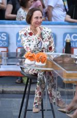 LAURIE METCALF on the Set of Access Hollywood in New York 05/17/2017