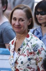 LAURIE METCALF on the Set of Access Hollywood in New York 05/17/2017