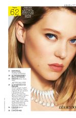 LEA SEYDOUX in Grazia Magazine, Italy May 2017