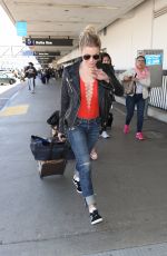 LEANN RIMES at Los Angeles International Airport 05/08/2017