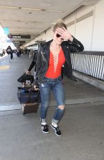 LEANN RIMES at Los Angeles International Airport 05/08/2017