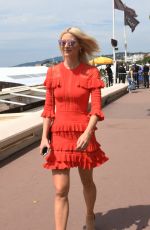 LENA GERCKE Out and About in Cannes 05/18/2017