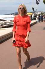 LENA GERCKE Out and About in Cannes 05/18/2017