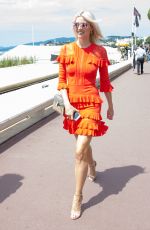 LENA GERCKE Out and About in Cannes 05/18/2017