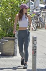 LENA MEYER-LANDRUT Leaves Soho House in Berlin 05/27/2017