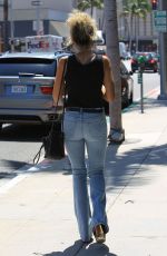 LEONA LEWIS in Jeans Out in Beverly Hills 05/22/2017