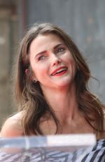 KERI RUSSELL at Her Hollywood Walk of Fame Ceremony in Hollywood 05/30/2017