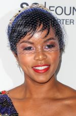 LETOYA LUCKETT at Wearable Art Gala at California African American Museum in Los Angeles 04/29/2017