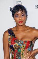 LETOYA LUCKETT at Wearable Art Gala at California African American Museum in Los Angeles 04/29/2017